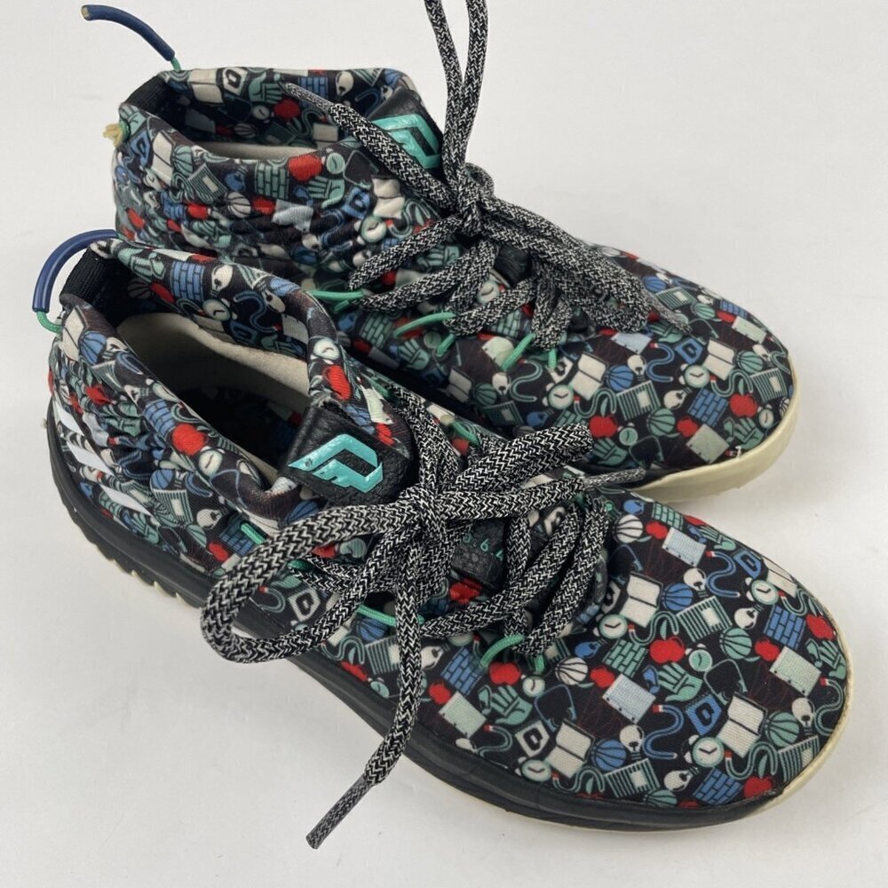 Adidas Dame 4 Camp Basketball Shoes Kids Boys 2 Damian Lillard F36563